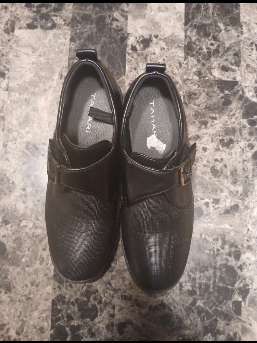 Boys Black Dress Shoes